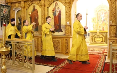 Всенощное бдение накануне Недели 28-й по Пятидесятнице