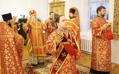 Архипастырское служение в день памяти Святых Благоверных князей Симеона и Иулиании Вяземских