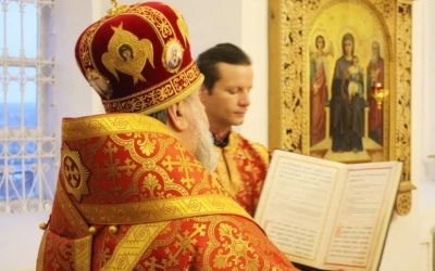 Архипастырское служение в день памяти Святых Благоверных князей Симеона и Иулиании Вяземских