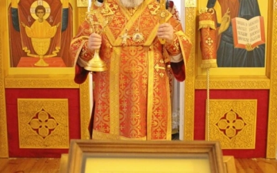 Архипастырское служение в день памяти Святых Благоверных князей Симеона и Иулиании Вяземских