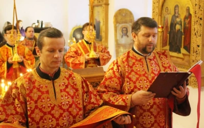 Архипастырское служение в день памяти Святых Благоверных князей Симеона и Иулиании Вяземских