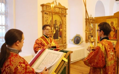 Архипастырское служение в день памяти Святых Благоверных князей Симеона и Иулиании Вяземских