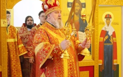 Архипастырское служение в день памяти Святых Благоверных князей Симеона и Иулиании Вяземских