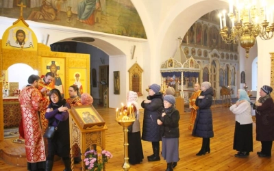 Архипастырское служение в день памяти Святых Благоверных князей Симеона и Иулиании Вяземских