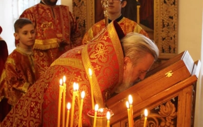 Архипастырское служение в день памяти Святых Благоверных князей Симеона и Иулиании Вяземских