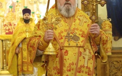 Божественная литургия Архиерейским чином, в Неделю 29-ю по Пятидесятнице