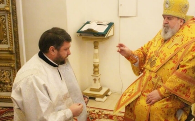 Божественная литургия Архиерейским чином, в Неделю 29-ю по Пятидесятнице