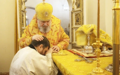 Божественная литургия Архиерейским чином, в Неделю 29-ю по Пятидесятнице