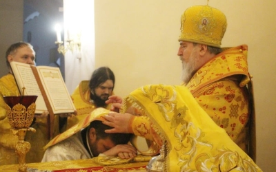 Божественная литургия Архиерейским чином, в Неделю 29-ю по Пятидесятнице