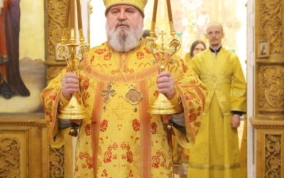 Божественная литургия Архиерейским чином, в Неделю 29-ю по Пятидесятнице