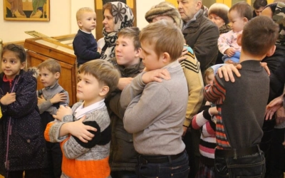 Божественная литургия Архиерейским чином, в Неделю 29-ю по Пятидесятнице