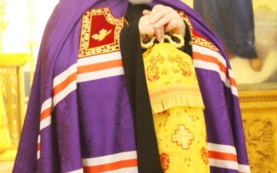 Божественная литургия Архиерейским чином, в Неделю 29-ю по Пятидесятнице