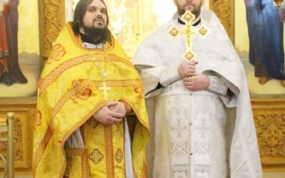 Божественная литургия Архиерейским чином, в Неделю 29-ю по Пятидесятнице