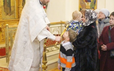 Божественная литургия Архиерейским чином, в Неделю 29-ю по Пятидесятнице