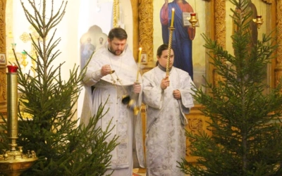 Рождественский сочельник в Свято-Троицком кафедральном соборе