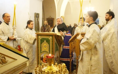 Рождественский сочельник в Свято-Троицком кафедральном соборе