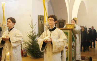 Рождественский сочельник в Свято-Троицком кафедральном соборе