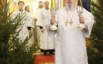 Рождественский сочельник в Свято-Троицком кафедральном соборе