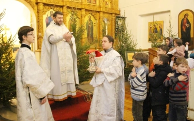 Рождественский сочельник в Свято-Троицком кафедральном соборе