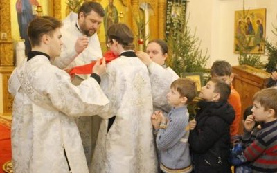 Рождественский сочельник в Свято-Троицком кафедральном соборе