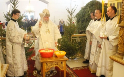 Рождественский сочельник в Свято-Троицком кафедральном соборе