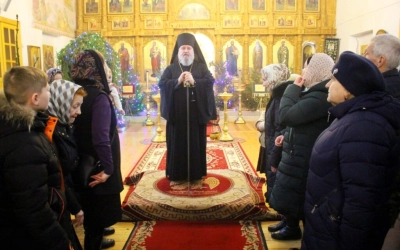 Рождественский сочельник в Свято-Троицком кафедральном соборе