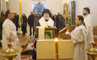 Рождественский сочельник в Свято-Троицком кафедральном соборе