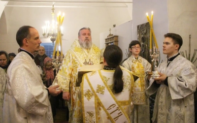 Всенощное бдение в навечерии Рождества Христова