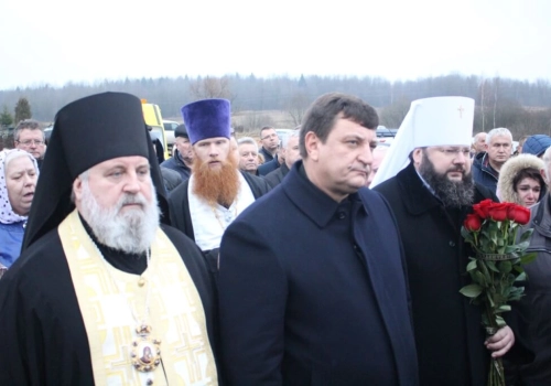 В д. Заворово была совершена заупокойная лития по новопреставленному Олегу Петровичу Макарову