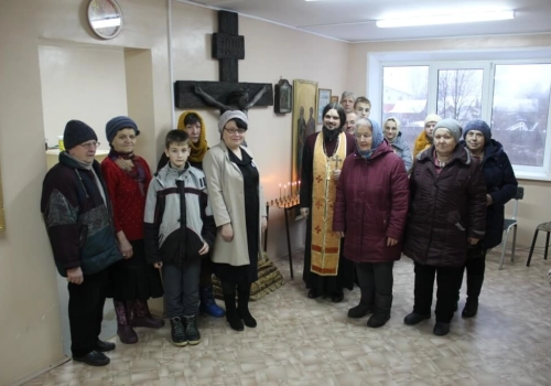 Двунадесятый праздник Введение во храм Пресвятой Богородицы отметили в д. Касня