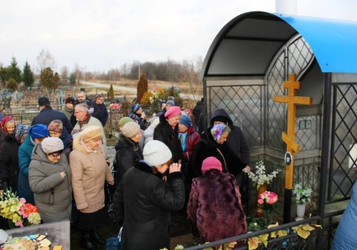 На Фроловском кладбище г. Вязьма была совершена панихида по приснопоминаемому игумену Михею