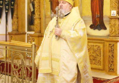 Епископ Сергий совершил Божественную литургию в день памяти Святителя Спиридона, епископа Тримифунтского, Чудотворца