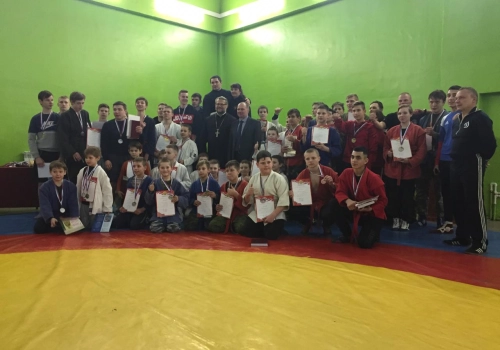 В г. Вязьма прошёл турнир по армейскому рукопашному бою, во имя прп. Аркадия Вяземского