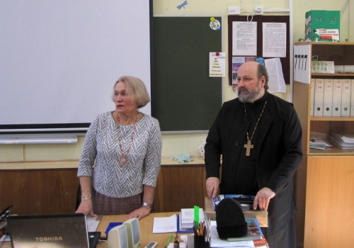 РуководительЕОРОиК принял участие в совещании педагогов методического объединения Вяземского района