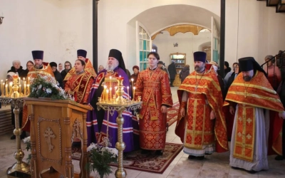 Служение епископа Сергия в день памяти Мученика Иоанна Попова