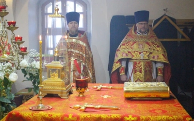 Служение епископа Сергия в день памяти Мученика Иоанна Попова