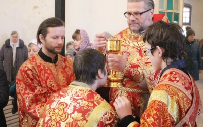 Служение епископа Сергия в день памяти Мученика Иоанна Попова