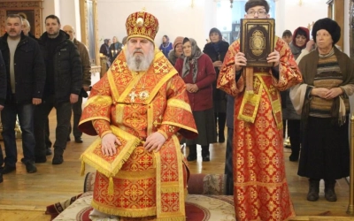 Архипастырское служение в день Собора новомучеников и исповедников Церкви Русской