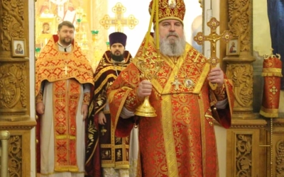 Архипастырское служение в день Собора новомучеников и исповедников Церкви Русской