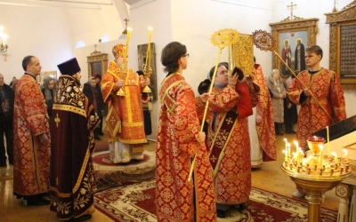 Архипастырское служение в день Собора новомучеников и исповедников Церкви Русской