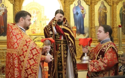 Архипастырское служение в день Собора новомучеников и исповедников Церкви Русской