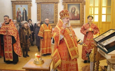 Архипастырское служение в день Собора новомучеников и исповедников Церкви Русской