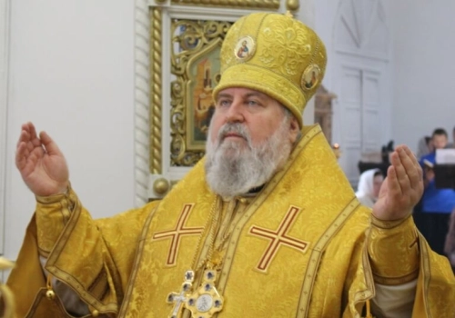 В Неделю 10-ю по Пятидесятнице, Преосвященнейший Сергий, епископ Вяземский и Гагаринский возглавил Божественную литургию в Свято-Троицком кафедральном соборе города Вязьма