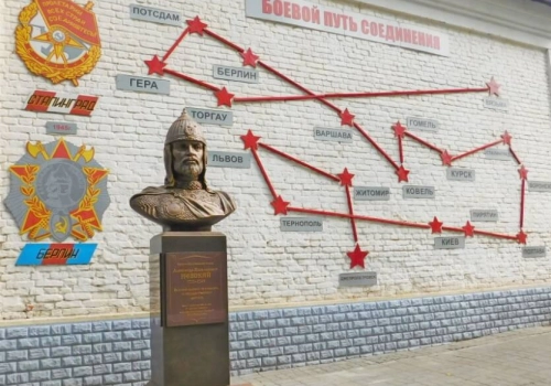 В войсковой части 48886 было совершено открытие и освящение бюста Св. блгв. кн. Александра Невского