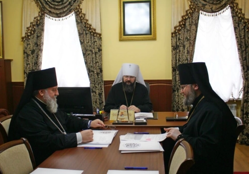 Состоялся Архиерейский совет Смоленской митрополии