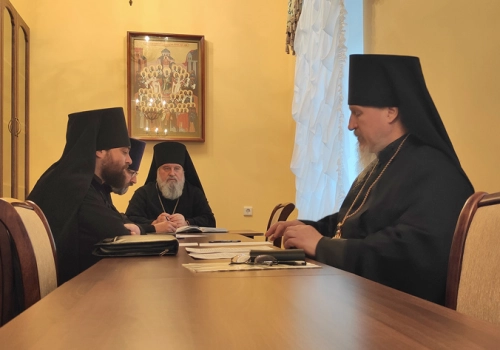 Заседание комисии по канонизации святых Вяземской епархии