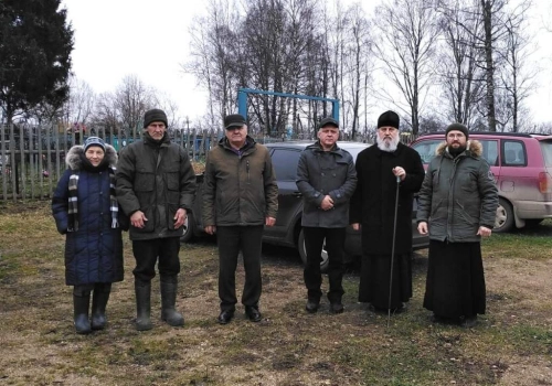 Епископ Сергий посетил с Архипастырским визитом Новодугинский район