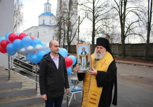 Епископ Вяземский и Гагаринский Сергий принял участие в открытии нового медицинского центра Святой Марии Магдалины