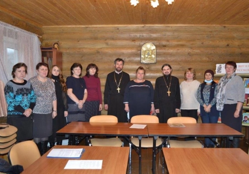 В посёлке Угра прошли образовательные Рождественские чтения муниципального этапа