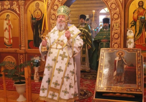 Престольный праздник в храме Благоверного и великого князя Александра Невского посёлка Вязьма-Брянская